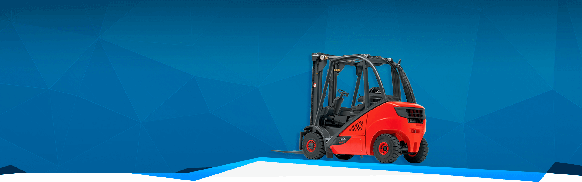 LINDE Material Handling баннер